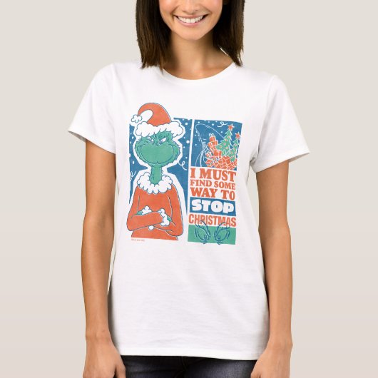knijpen | Stop Christmas  Graphic T-shirt (Voorkant)