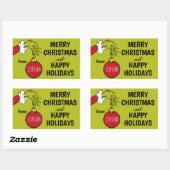 knijpen | Van het Label van de Kerstmisgift (Vel)