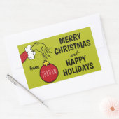 knijpen | Van het Label van de Kerstmisgift (Envelop)