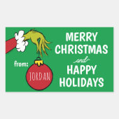 knijpen | Van het Label van de Kerstmisgift (Voorkant)