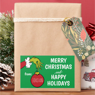 knijpen   Van het Label van de Kerstmisgift