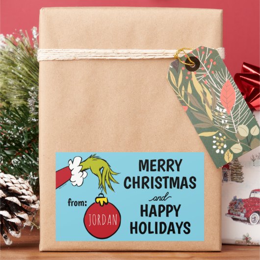 knijpen | Van het Label van de Kerstmisgift (Feestdagen)