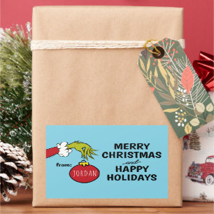 knijpen Van het Label van de Kerstmisgift