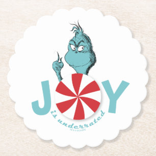 knijpen   Vreugde wordt onderschat Kartonnen Onderzetters