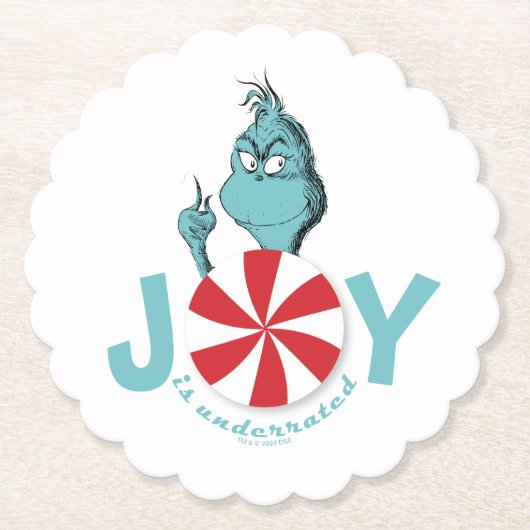 knijpen | Vreugde wordt onderschat Kartonnen Onderzetters (Voorkant)