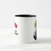 knijpen | Vrolijke Grinchmas foto Mok (Midden)