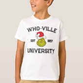 knijpen | Who-ville University EST 1957 T-shirt (Voorkant)