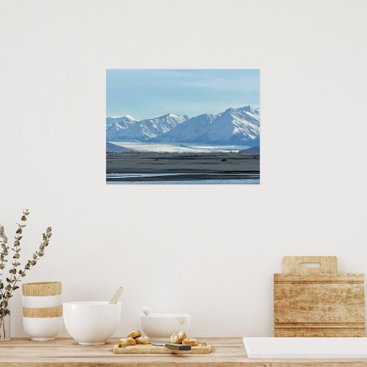 Knik Glacier Poster @3dudes1life (Keuken)