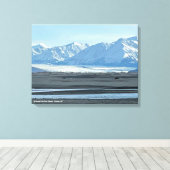 Knik Glacier Print @3dudes1life (Insitu (Houten vloer))
