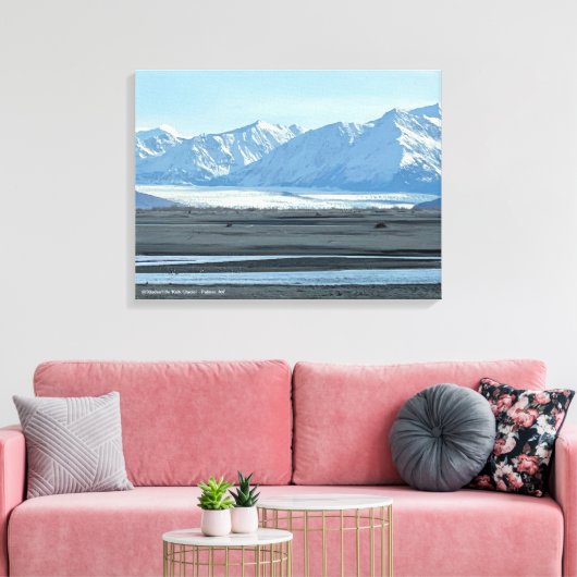 Knik Glacier Print @3dudes1life (Insitu (Woonkamer))
