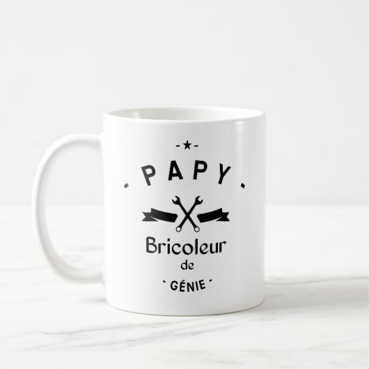 Knikkende papy koffiemok (Links)