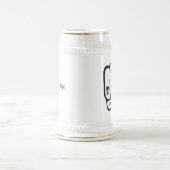 Knikket Stein Bierpul (Center)