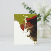 kniktide briefkaart (Staand voorkant)