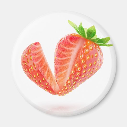 Knip aardbei uit magneet (Voorkant)
