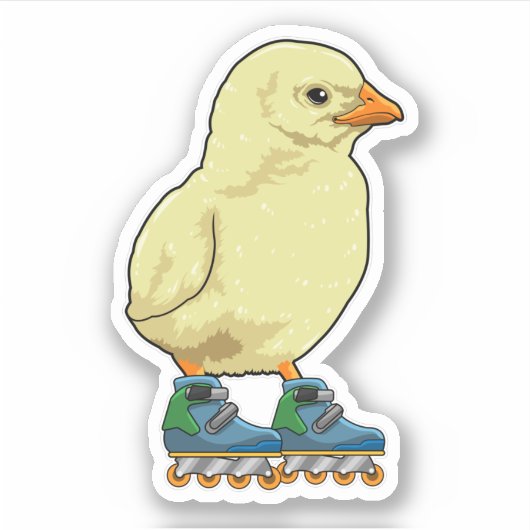 Knip als gealigneerde skater met gealigneerde scha sticker (Voorkant)