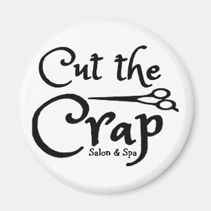 "Knip de Onzin Salon & Spa" Magneet
