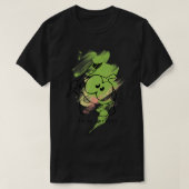 Knip de pil om Nom Juxtapose Painter T-shirt (Design voorkant)