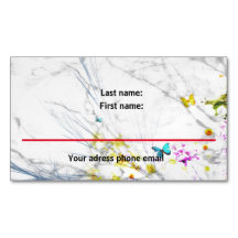 Knip en klassieke Magnet Card vier uw bedrijf