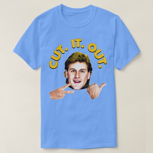 KNIP HET UIT Oom Joey T-shirt (Design voorkant)