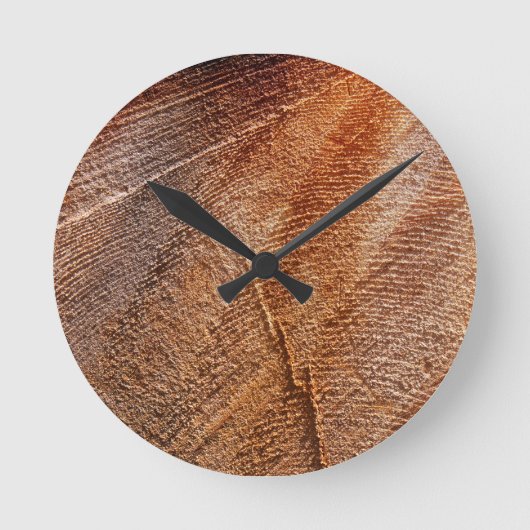 Knip hout ronde klok (Voorkant)