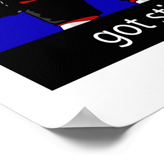 Knip - Ice Hockey Player Poster (Hoek)