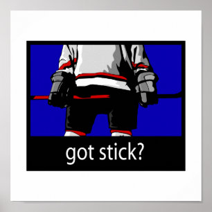 Knip - Ice Hockey Player Poster