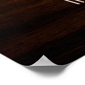 Knip in het donkere citaat poster (Hoek)