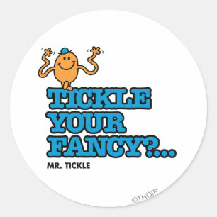 Knip je Fancy? Ronde Sticker