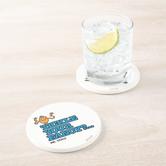 Knip je Fancy? Zandsteen Onderzetter (Zijkant)