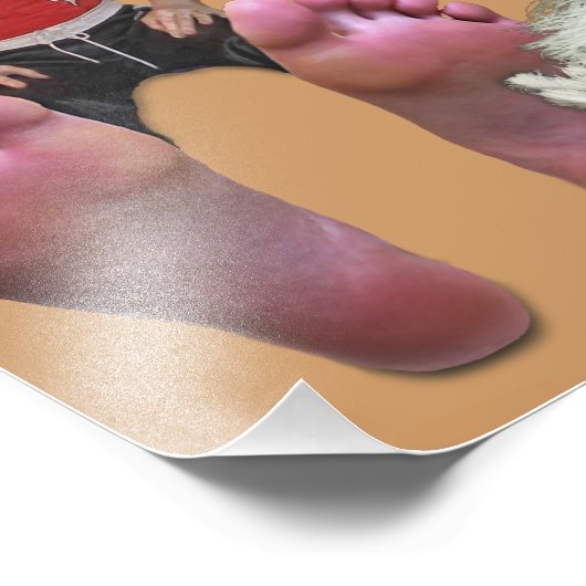 Knip mijn Feet Foto Afdruk (Hoek)