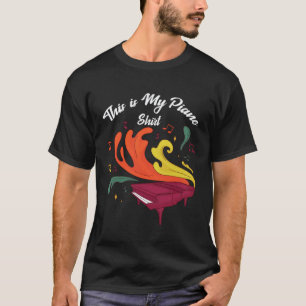 knip muziek noten sleutel leraar Wetenschap muzika T-shirt