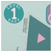 Knip & Naai Knuffelkat Knuffeldier Patroon Stof (Close Up)