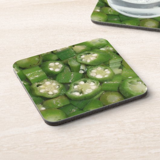 Knip Okra Onderzetter (Linkerzijde)