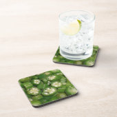 Knip Okra Onderzetter (Rechterzijde)