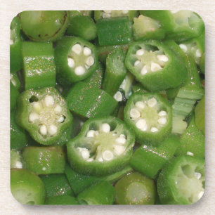 Knip Okra Onderzetter