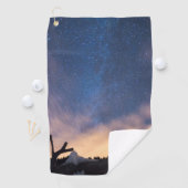 Knip-on-schijf Golf-handdoek Golfhanddoek (Insitu)