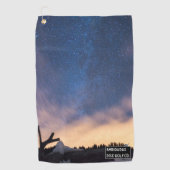 Knip-on-schijf Golf-handdoek Golfhanddoek (Voorkant)