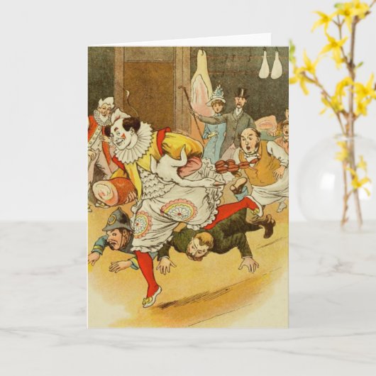 "Knip op het Wenskaart van de Lam" Kaart (Gele Bloem)