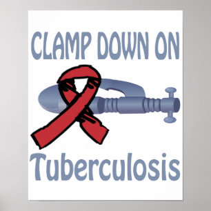 Knip op Tuberculosis Poster
