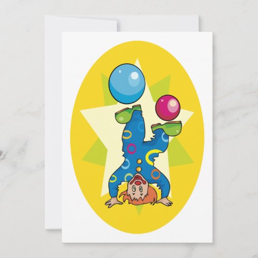 Knip op zijn hoofd kaart (Voorkant)