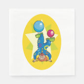 Knip op zijn hoofd servet (Voorkant)