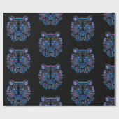 Knip papier op ZWART. (Vlak)