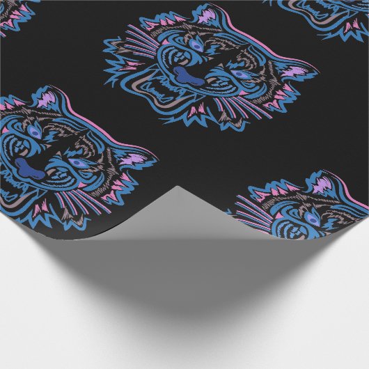 Knip papier op ZWART. (Hoek)