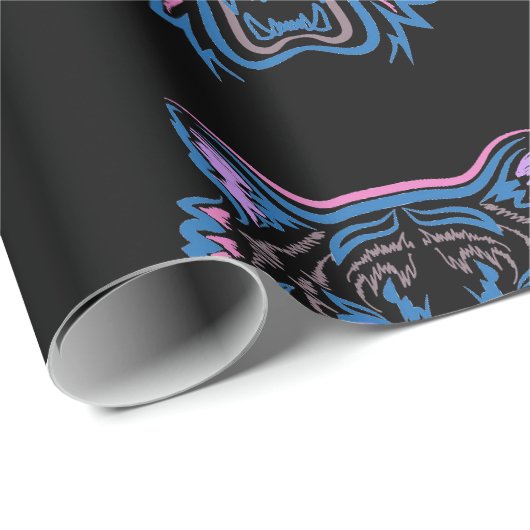 Knip papier op ZWART. (Rol Hoek)