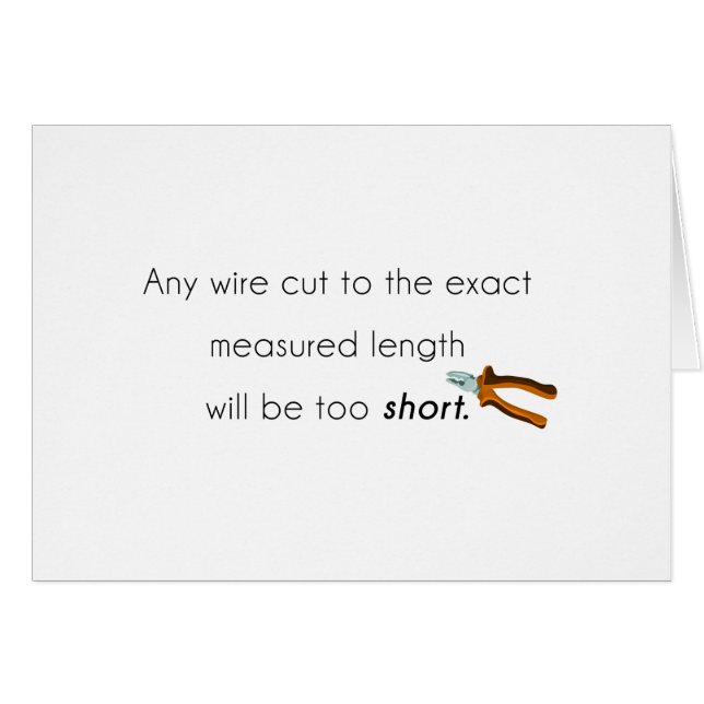 Knip te kort! (Voorkant Horizontaal)