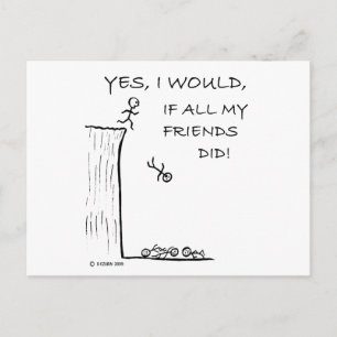 Knip uit een clip briefkaart