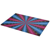 Knipbord 16 Segmenten in roze en blauw Snijplank (Hoek)