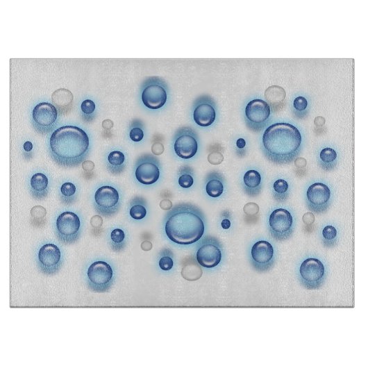 Knipbord - Drie dimensionale bubbels Snijplank (Voorkant)