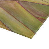 Knipbord Glazen traveller Palm Afbeelding Snijplank (Hoek)