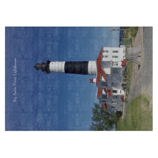 Knipbord voor grote Sable Point-vuurtoren Snijplank (Voorkant)